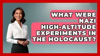 What Were Nazi High-altitude Experiments In The Holocaust? - Remember The Holocaust