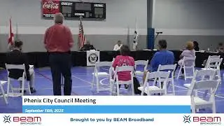 Phenix City Council Meeting 09-16-25