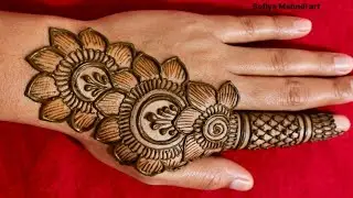 New year mehndi design/ mehandi design/ simple mehndi designs/ mehandi ka design/ mehndi design 
