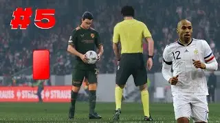 تفعيل ميزة الغزال الفرنسي 🤩 ( ظلم تحكيمي ) 😡 | مهنة لاعب 5# FC 26