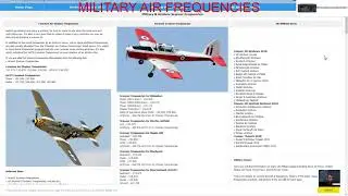 MILITARY AIR FREQUENCIES -Info and links