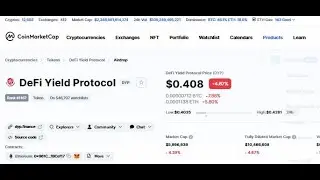 Coinmarketcap DeFi Yield Protocol Airdrop