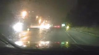 WHAS11's Taylor Woods shows us driving conditions in Louisville amid severe weather conditions