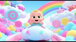 Color World Ride Fun 🌈🎠🎶 Fun Kids Song | Playtime Adventure