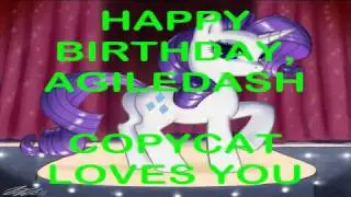 CopyCat - AgileDash Can Legally Drink Now (Happy Birthday Dashie)