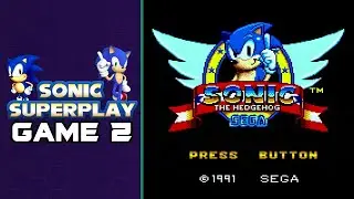 Sonic Superplay game 2 - Sonic The hedgehog 1 (Sega Master System)