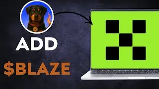 How To Add $BLAZE - BLAZE TOKEN CRYPTO COIN To okx wallet