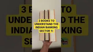 3 Books on the Indian Banking Sector #books #banking #finance #stockmarket #personalfinance