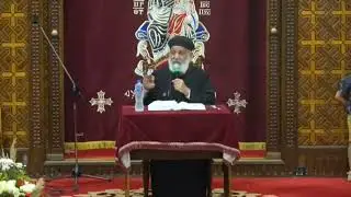 عظة أبونا / شنودة وديع في كنيسة العذراء الدقي الخميس 21 أغسطس 2025م بعنوان: إمتنعوا عن كل شبه شر