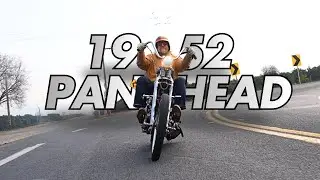Чоппер Panhead 1952 года, созданный Джастином Шоу.