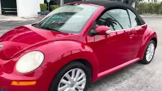 2008 Volkswagen New Beetle Convertible SE