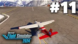 MEDEVAC & SCARY RUNWAY - MICROSOFT FLIGHT SIMULATOR 2024 Career Gameplay Walkthrough Part 11