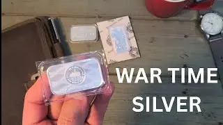 SS TILAWA - salvaged seabed silver and new Silver Bars in the Post