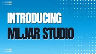 MLJAR Studio - free desktop app for data science and machine learning