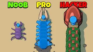 🤢 NOOB 😎 PRO 😈 HACKER | Worm Rider | iOS - Android APK