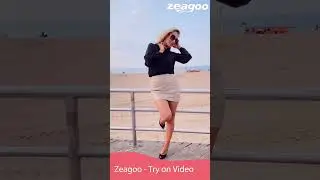 Classic High Waist Leather Skirt Haul | Zeagoo ft. Alwina