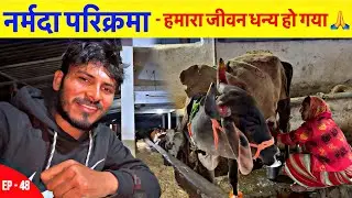 पैदल Narmada Parikrama | नर्मदा परिक्रमा हमारा जीवन धन्य हो गया 🙏 #narmadaparikrama  | day -48🙏