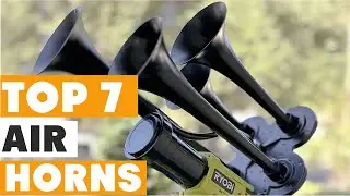 7 Best Air Horns for Loud and Clear Sound