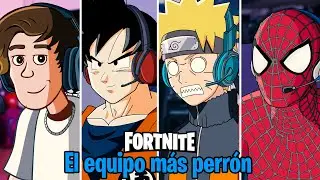 RUBIUS JUEGA CON GOKU, NARUTO Y SPIDERMAN - FORTNITE DÍA DE DOOM |  FactyKilian