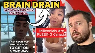 Canadian Brain Drain In 2025! Why Are So Many People Leaving Canada For Good?