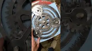 Plasma cut gears #cnc #plasmacutter