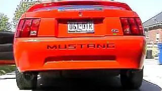 V6 Mustang Thrush Dual Exhaust
