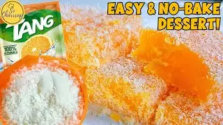 TANG ORANGE JUICE AT CORNSTARCH lang, may AFFORDABLE at MASARAP ka ng DESSERT!/So Charrrap