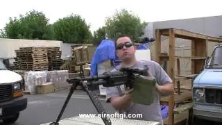 Airsoft GI - A&K Full Metal M60 Machine Gun AEG