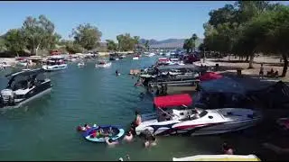 Havasu lake dron footage 4th of July 2025