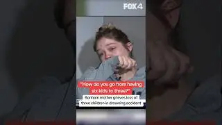 Mother grieves loss of three children in drowning accident