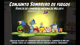 Angry Birds 2 - Tower of fortune - Fireworks Hat Set All Hats 😀