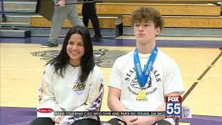New Haven's Easton Doster named MVP of the Week after winning State Wrestling title