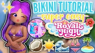 Royale High CUSTOM Bikini Tutorial! 