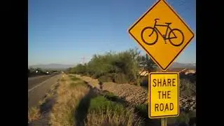 Share The Road Sign - Not Too Shabby!
