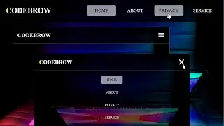 Build a Responsive Navbar Using HTML CSS and JavaScript - The Easiest Way