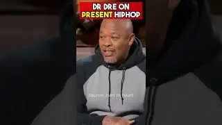 Dr Dre on present day Hiphop I hip hop news I #shorts