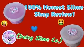 100% Honest Slime Shop Review!! (Daisy Slime Co.)