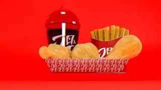 Blender 3D Animation: Fast Food Ad by Jozi Dezynz