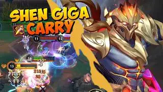 WILD RIFT SHEN JUNGLE - ЛУЧШИЙ КОНТРГАНКЕР!