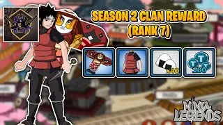 Clan Reward Season 2 - Ninjas Born To Fight (Rank 7) | Ninja Legends