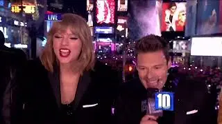 dick clark new years 2014-2015 countdown ball drop with ryan seacrest