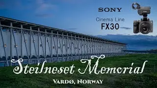 Steilneset Memorial at. Vard&oslash;,Norway