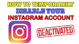 how to temporarily disable your Instagram account | Disable/Deactivate your instagram account