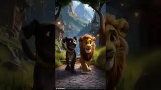 Lion Cub and Dog: The Most Unlikely Adventure Buddies