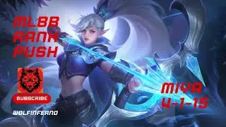 Miya 4-1-15 🎯 Mythic Assist Queen | Best Build 2025 | MLBB Ranked Gameplay | #Miya #MLBB #NCS