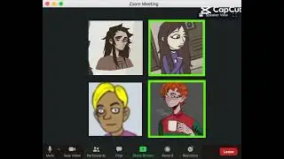 Sally face zoom call:3 #sallyface   #funny #capcut
