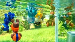 PAW Patrol Challenge! Sink or Float? Summer Water Fun for Kids! 💦🐾