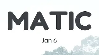 14. Polygon MATIC Technical Analysis (6 Jan 2022)