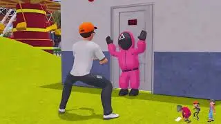 SQUID GAME Nick Went into Female Toilet- - Scary Teacher 3D -VMAni Funny-_03