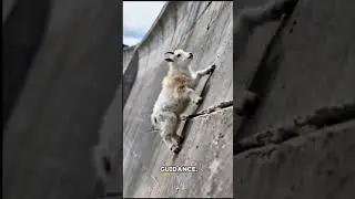 It seems almost impossible #animals #amazing #wildlife #wildanimals #courage #determination